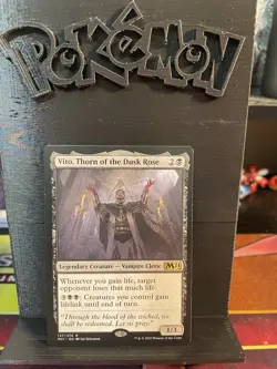 MTG Vito, Thorn Of The Dusk Rose Rare 127/274 Core 2021 NM - Image 1