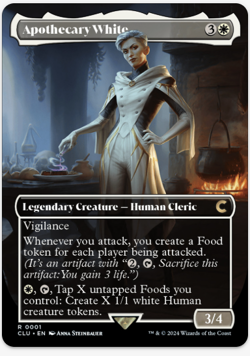 1 x Apothecary White - Clue - LP - MTG - Image 1