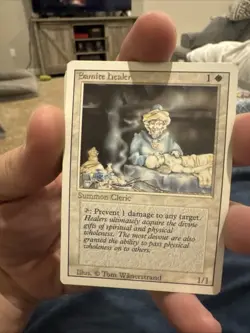 Samite Healer MTG Core Set 4th Edition Regular - Image 1