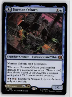 MTG Norman Osborn Green Goblin 39 regular M Marvel's Spider-Man Near Mint - Image 1