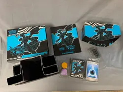 Pokemon TCG: Black Bolt ETB Sleeves Dice Counters and Energy SET W/ BOX ONLY - Image 1
