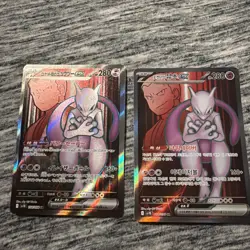 Pokemon Team Rocket's Mewtwo Ex SR 114/098 Glory of Team Rocket JPN! & Korean - Image 1