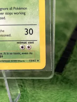 Pokemon Muk 13 Set Fossil Holo Eng - Image 4