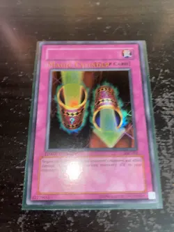 YUGIOH MAGIC CYLINDER LOWER NAME MISPRINT ERROR IOC-SE2 LIMITED EDITION ULTRA LP - Image 1