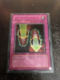 YUGIOH MAGIC CYLINDER LOWER NAME MISPRINT ERROR IOC-SE2 LIMITED EDITION ULTRA LP - Image 2