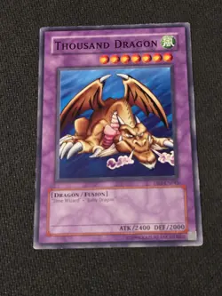 Thousand Dragon DB2-EN045 Common Unlimited Edition NM Yugioh - Image 1