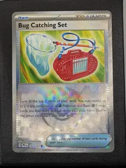 Bug Catching Set PRE 102/131 Prismatic Evolutions Poke Ball Card Pokemon TCG NM - Image 1