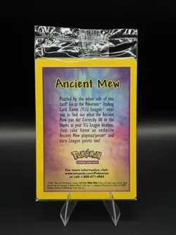 Pokemon TCG Ancient Mew Pokemon the Movie 2000 Promo Card NEW SEALED - Image 2