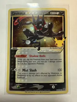 Pokemon Greninja Star SWSH144 SWSH: Sword & Shield Promo Cards Holo Near Mint - Image 1