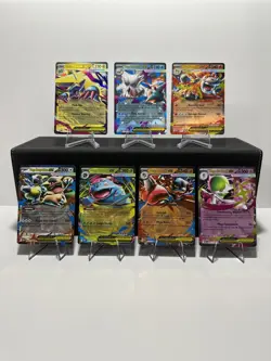 Pokemon Mega Evolution NM Lot of 7 EX Double Rare Holographic Cards - Image 1