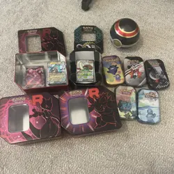 Pokemon Card Bulk Lot Trading Card Game Accessories Hits & Holos - Image 1