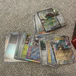 Pokemon Card Bulk Lot Trading Card Game Accessories Hits & Holos - Image 4