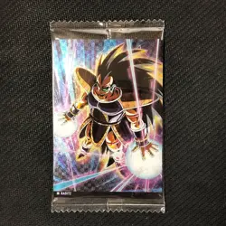 S1171 Raditz 4-03 Japanese Dragon Ball Itajaga Card Wafer New Sealed Vol.4 - Image 1