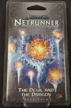 FFG Android Netrunner LCG Kitara Cycle 4th Pack The Devil and the Dragon New - Image 1
