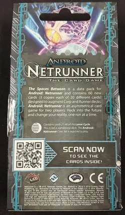 Android Netrunner Card Game: The Spaces Between Data Pack (2014, New) - FF Games - Image 2
