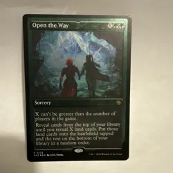 Open the Way (Foil Etched) March of the Machine: The Aftermath Foil - Image 1