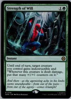 Strength of Will 118 MTG Marvel's Spider-Man Non-Foil NM/M - Image 1