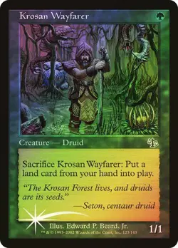 Judgment MTG FOIL Krosan Wayfarer Magic - Image 1