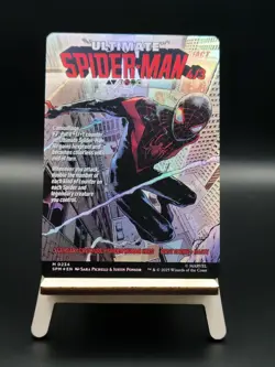 Miles Morales | Ultimate Spider-Man (Borderless Foil) #234 - Marvel's Spider-Man - Image 2