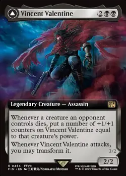 Vincent Valentine - Final Fantasy Extended Art Regular MTG-NM - Image 1
