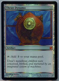 mtg magic thran dynamo thran FOIL ENGLISH FTV from the vault 20 twenty 2 availab - Image 1