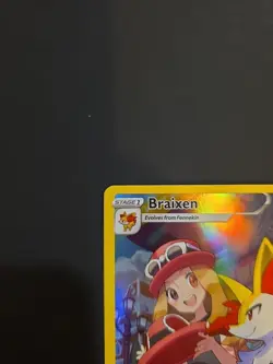 Braixen TG01/TG30 Sword & Shield Silver Tempest Trainer Gallery Holo Pokemon - Image 2