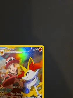 Braixen TG01/TG30 Sword & Shield Silver Tempest Trainer Gallery Holo Pokemon - Image 3