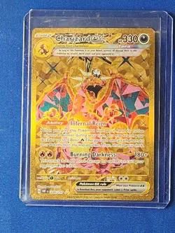 Pokemon TCG: 2023 Obsidian Flames Secret Rare Charizard EX (228/197) - Image 1