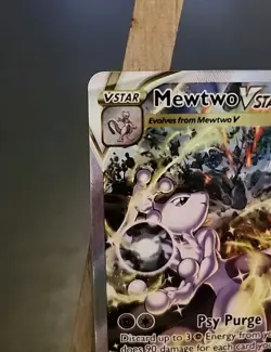 Pokemon Mewtwo VSTAR GG44/GG70 Crown Zenith Galarian Gallery Secret Rare NM - Image 5