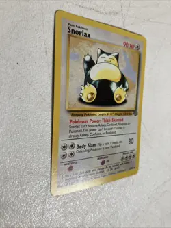 Vintage Original Snorlax 27/64 Jungle Rare Regular 1999 WOTC Pokemon TCG LP - Image 4