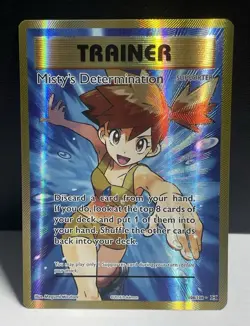 Misty's Determination (Full Art) 108/108 Evolutions Holo - Pokemon 2016 - Image 1