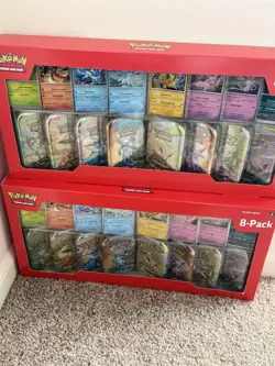 Pokemon TCG Prismatic Evolutions Costco 8 Mini-Tin Bundle-Lot Of 2 - Read Below - Image 2