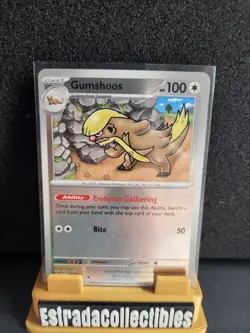 Gumshoos (Reverse Holo) 110/132 - Mega Evolution - Pokemon - NM/M Ships Now - Image 1