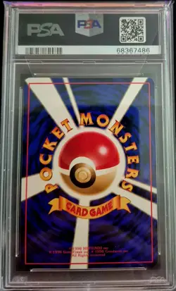 1998 POKEMON JAPANESE VENDING #146 MOLTRES SERIES II PSA 9 - Image 2