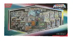 Pokemon Prismatic Evolution Lucario & Tyranitar EX Premium Collection *SEALED* - Image 2