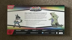 Pokemon Prismatic Evolution Lucario & Tyranitar EX Premium Collection *SEALED* - Image 3