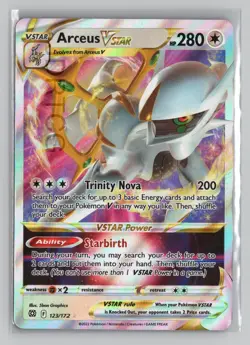 Pokemon TCG Brilliant Stars Arceus VSTAR 123/172 - Image 1