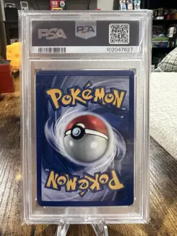 Pokemon 1st Edition Meganium Neo Genesis Holo Rare 11/111 PSA 8 NM-MT NICE SWIRL - Image 2