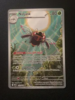 Ninjask 137/132 Illustration Rare Mega Evolution English Pokemon TCG - Image 1