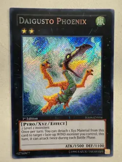 USA Seller Yugioh Daigusto Phoenix HA06-EN054 Secret Rare 1st Edition / NM - Image 1