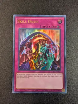 Skill Drain LART-EN012 Ultra Rare Lost Art Promo Limited Edition VLP - Image 2