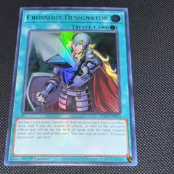 Yugioh! TCG Crossout Designator NM Ultra Rare RA02-EN063 - Image 1