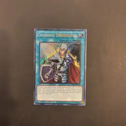 Yugioh Crossout Designator RA02-EN063 Secret Rare 1st Ed NM - Image 1