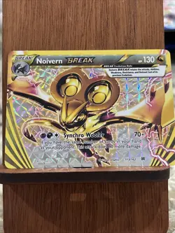Noivern BREAK 113/162 Breakthrough Error Card Upside Down Pokeball - Image 1