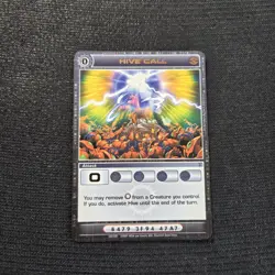 Chaotic TCG Hive Call Card 1st Edition Copper Letters 102/232 - Image 1
