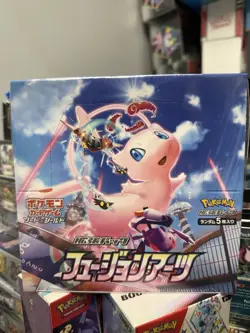 Pokemon Card Game Sword & Shield Fusion Arts Mew Box 4521329322629 - Image 1