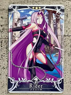 Fate Grand Order FGO Arcade Card Rider Medusa Third Ascension Heaven’s Feel - Image 1