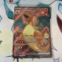 Charizard EX #183/165 Ultra Rare Holo Pokemon Card Mint Condition - Image 1