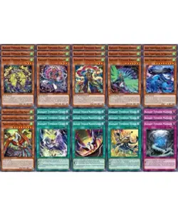 Radiant Typhoon 30 Card Deck Core - Image 1