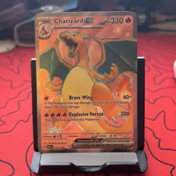 Pokemon TCG Charizard ex Full Art SV 151 English Card 183/165 Near Mint - Image 1